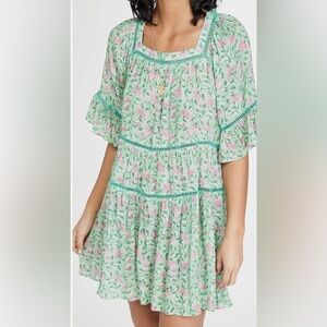 Playa Lucila Floral Dress in Size Large